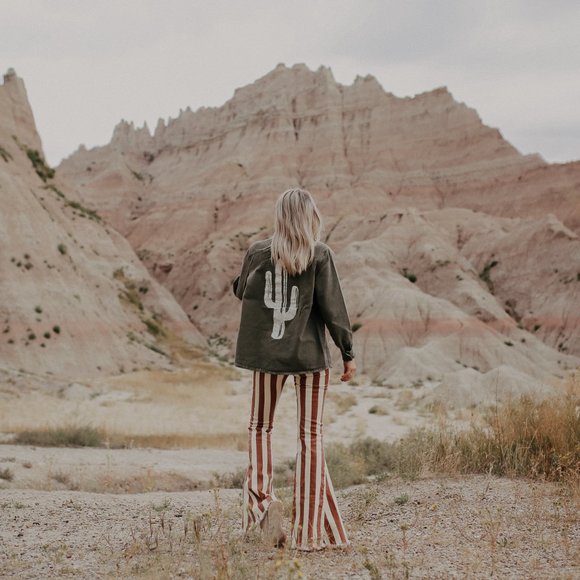 Show Me Your MuMu Cactus Army Jacket - Picture 3 of 4